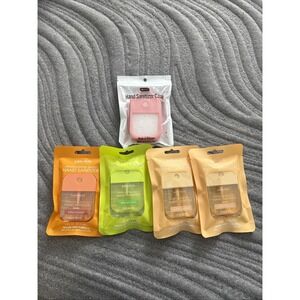 Ashley Belle Moisturizing Hand Spray Sanitizer 4pack With Pink Case Bundle Lot